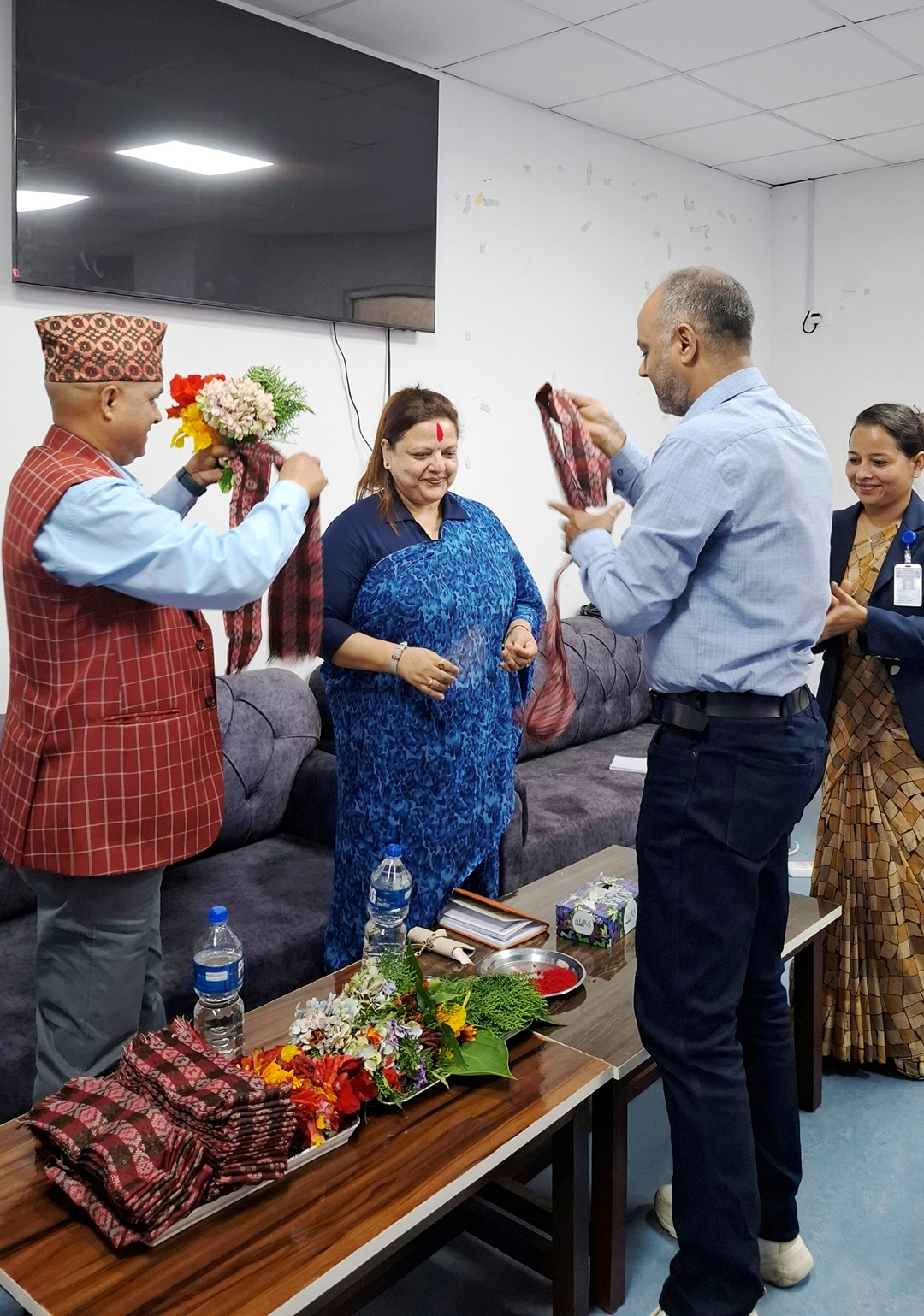 प्रमुख मेडिकल सुपरिटेन्डेन्ट डा. सुधा देवकोटाको स्वागत तथा पदभार ग्रहण कार्यक्रम